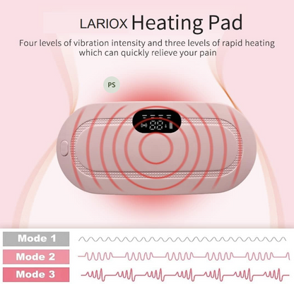 Portable Cordless Heating Pad – Menstrual Pain Relief Belt with Heat & Massage Modes