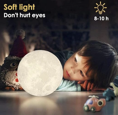 Celestial Glow 3D Moon Lamp – Light Up Your Universe