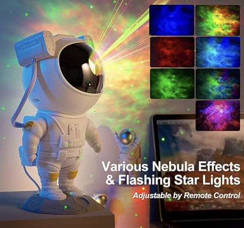 Astronaut Galaxy Projector – Transform Your Space with Cosmic Light